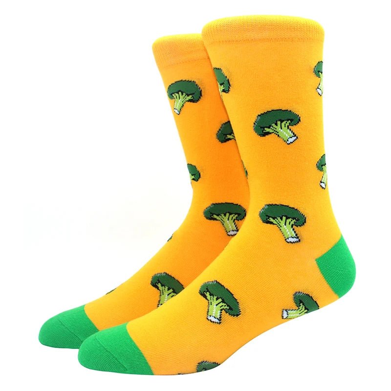 Broccoli Crazy Socks - Crazy Sock Thursdays