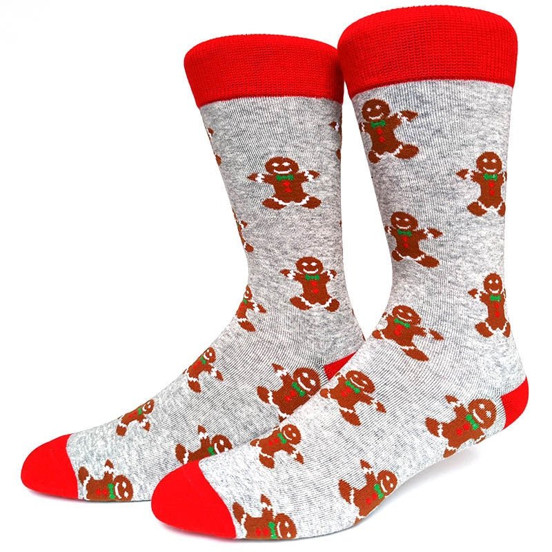 Ginger Bread Man Crazy Christmas Socks - Crazy Sock Thursdays