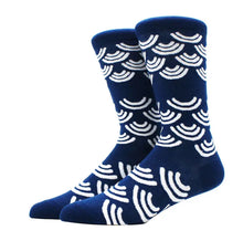 Load image into Gallery viewer, Waves Crazy Socks - Crazy Sock Thursdays
