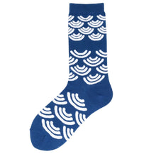 Load image into Gallery viewer, Waves Crazy Socks - Crazy Sock Thursdays
